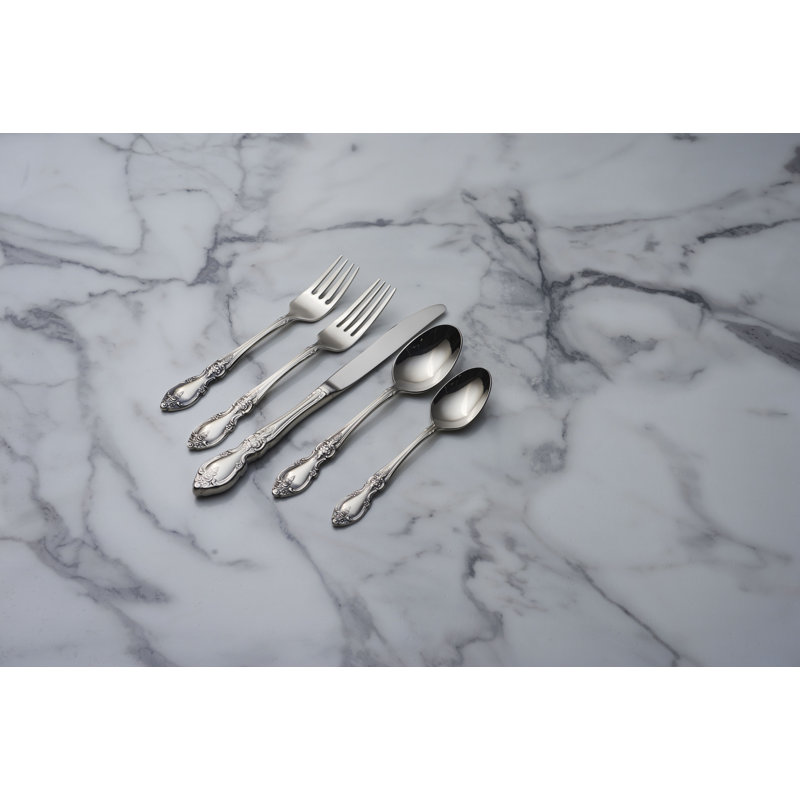 Oneida Louisiana 45 Piece Fine Flatware Set & Reviews | Wayfair